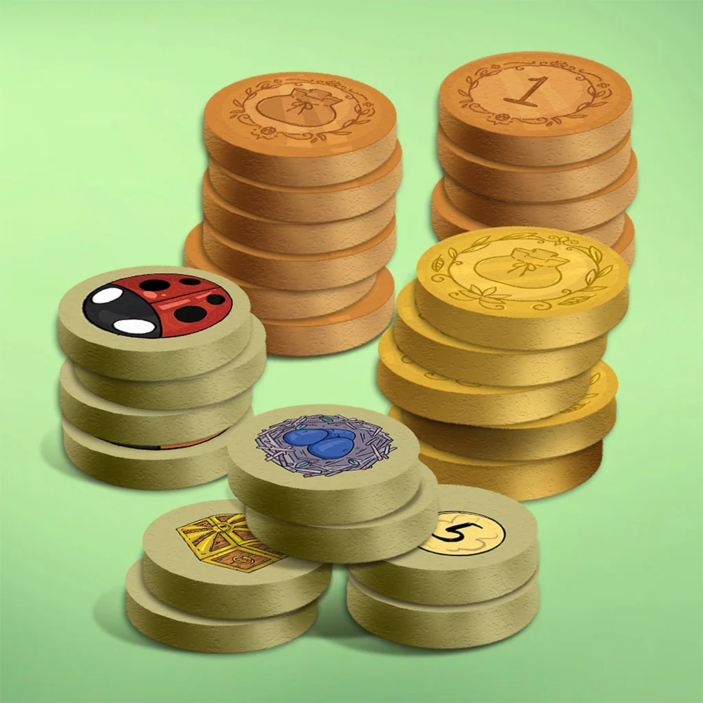 A Wild Venture - Wooden Tokens - Image 2