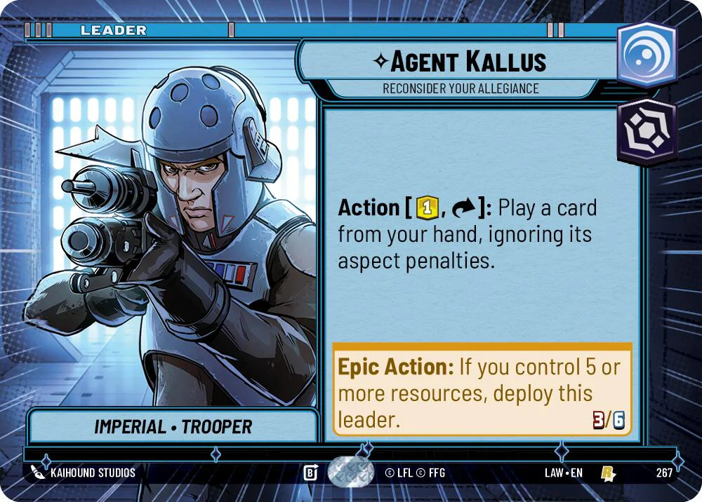 Agent Kallus - Reconsider Your Allegiance (Hyperspace) (267) (267) [A Lawless Time]