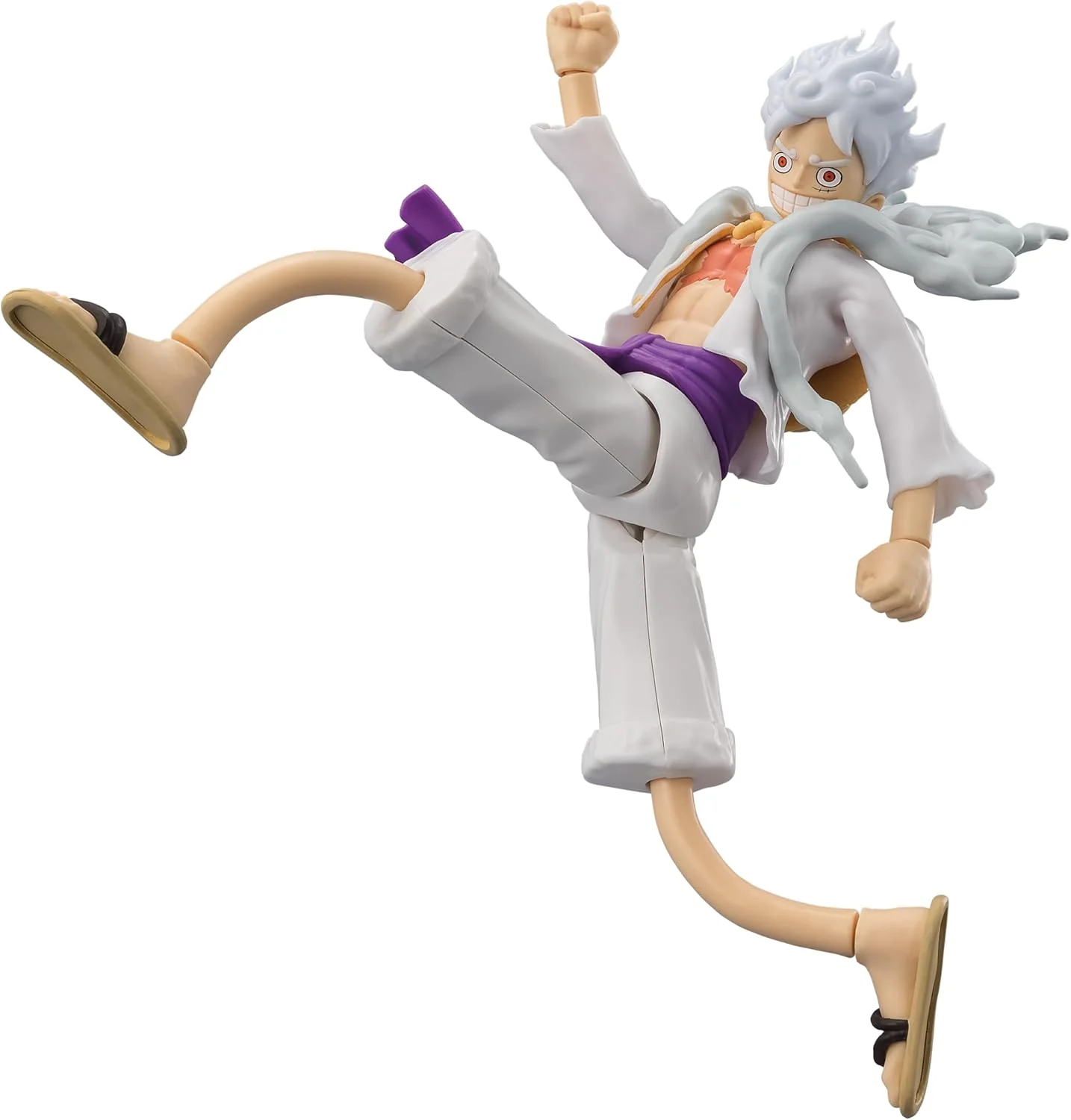AnimeHeroes: One Piece - Monkey D. Luffy Gear 5 Figure - Image 2