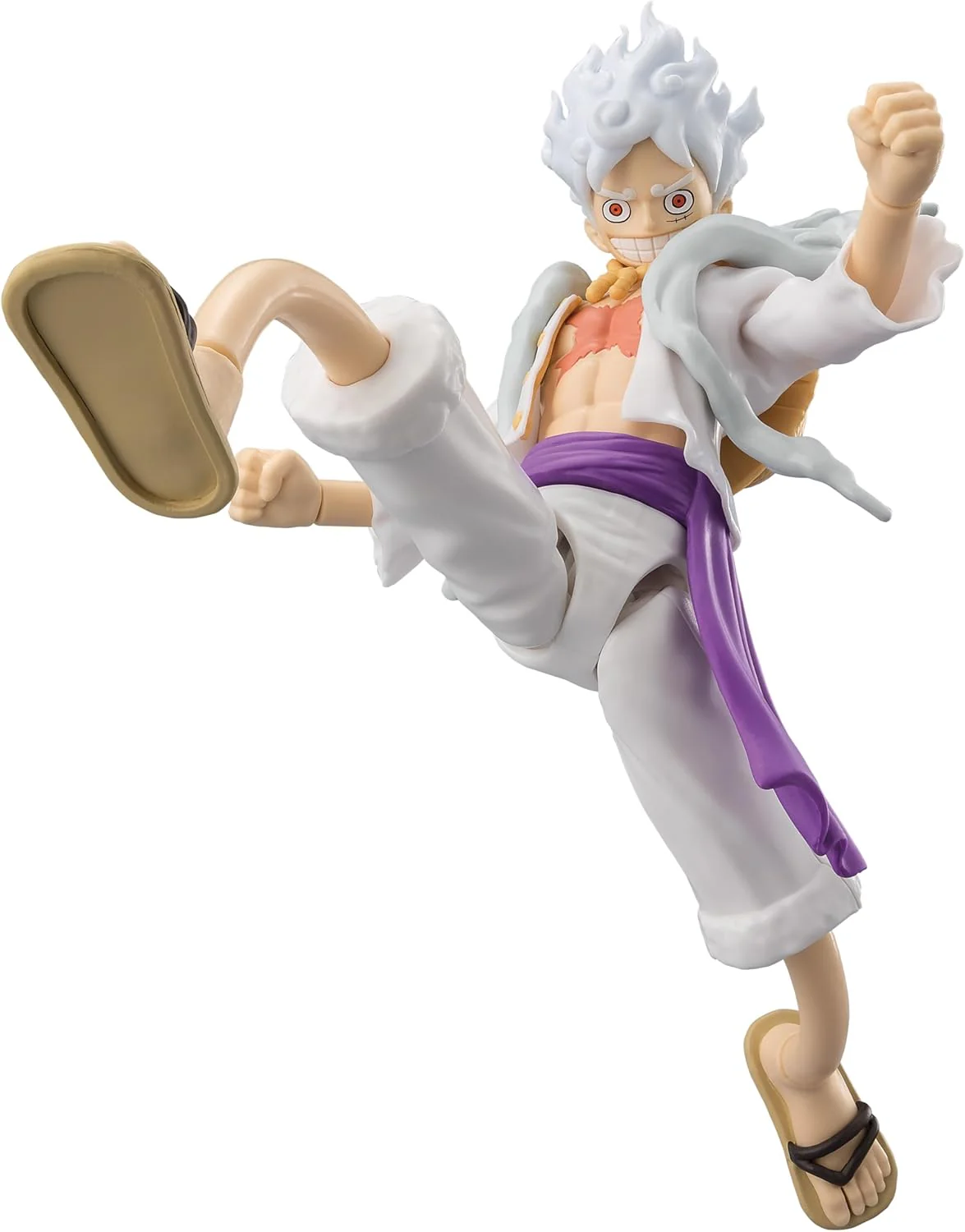 AnimeHeroes: One Piece - Monkey D. Luffy Gear 5 Figure - Image 4
