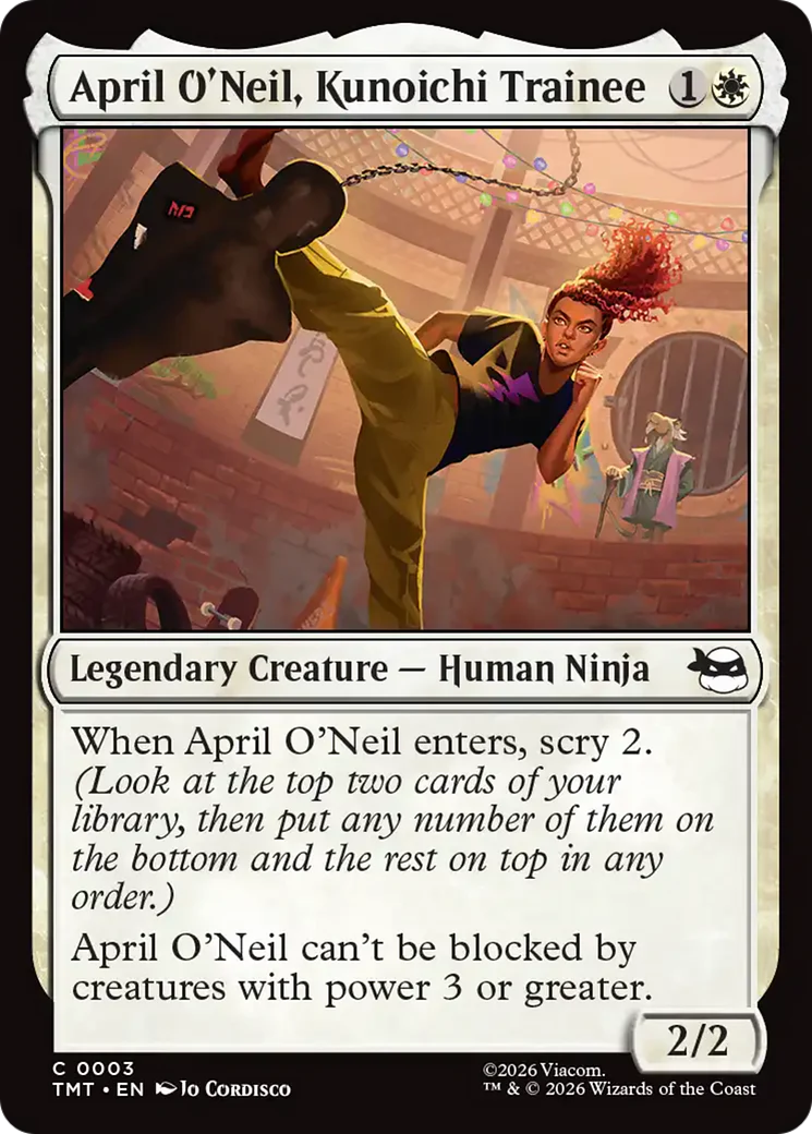 April O'Neil, Kunoichi Trainee [Teenage Mutant Ninja Turtles]