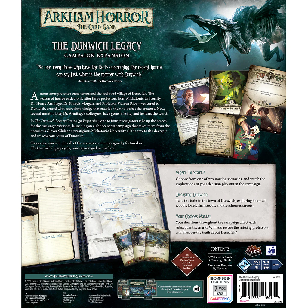 Arkham Horror LCG: The Dunwich Legacy Campaign Expansion - Image 2