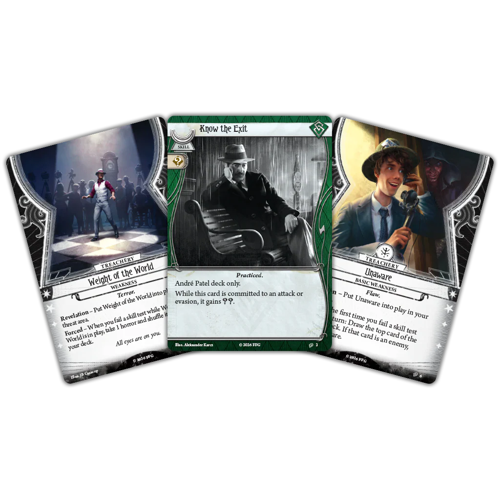 Arkham Horror: The Card Game - André Patel Investigator Deck - Image 4