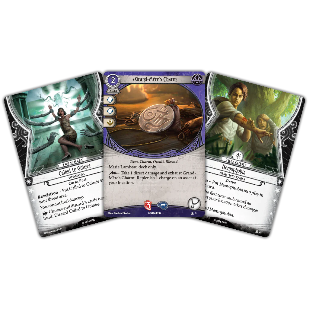 Arkham Horror: The Card Game - Marie Lambeau Investigator Deck - Image 4