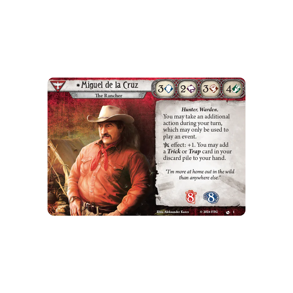 Arkham Horror: The Card Game - Miguel de la Cruz Investigator Deck - Image 2