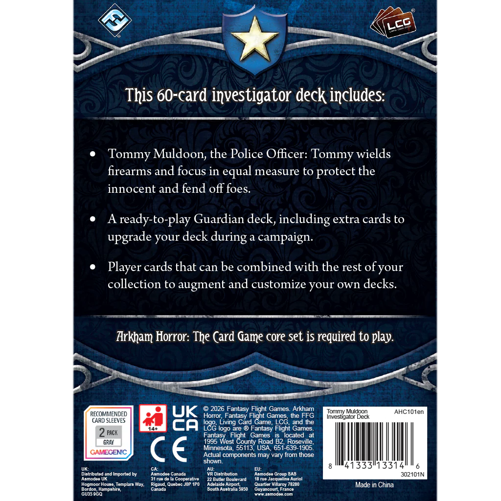 Arkham Horror: The Card Game - Tommy Muldoon Investigator Deck - Image 2
