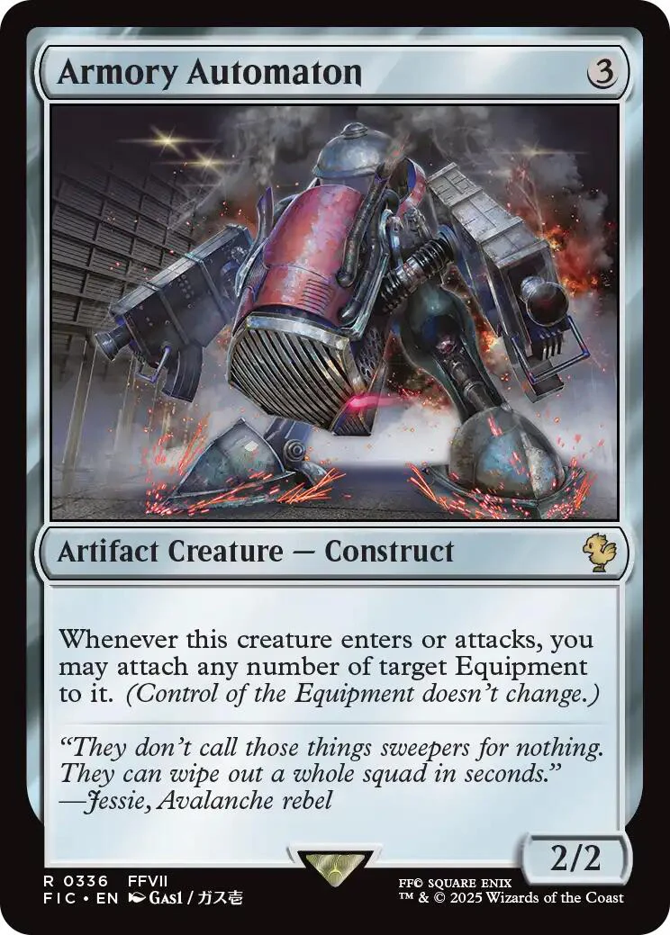 Armory Automaton (Surge Foil) [FINAL FANTASY Commander]