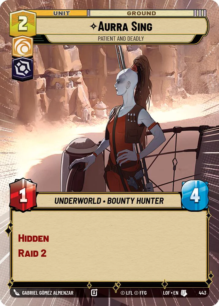 Aurra Sing - Patient and Deadly (443) (Hyperspace) (443) [Legends of the Force]