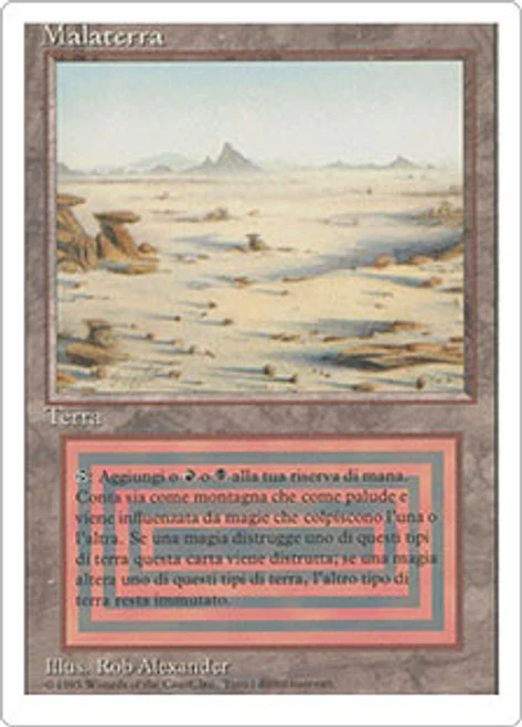 Badlands (Italian) [Foreign White Border]