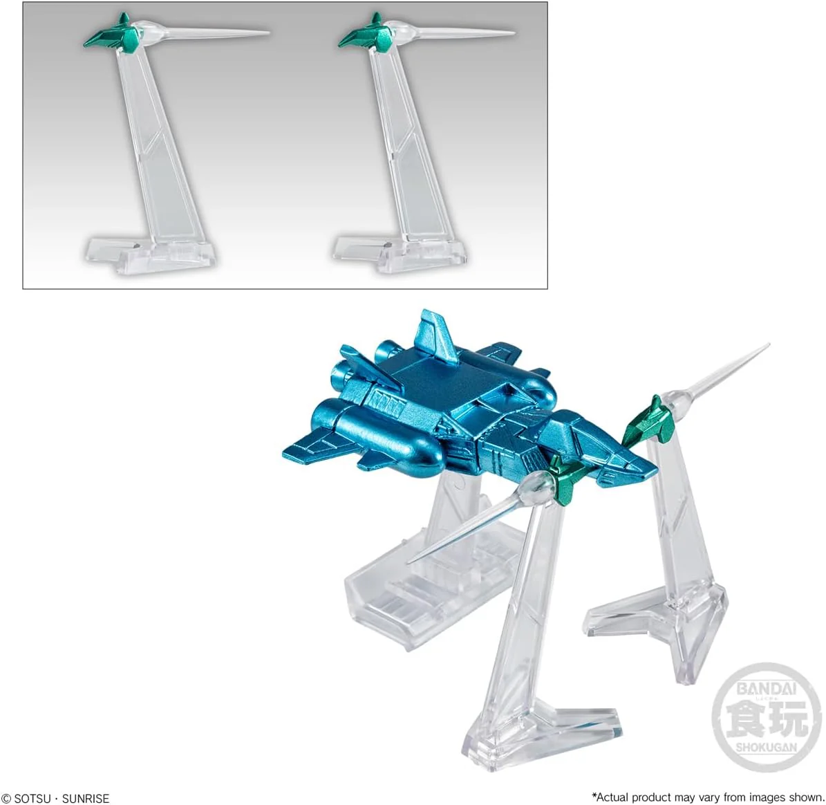 Bandai: FW Gundam Converge Core - Big Zam & Core Booster (Metallic ver.) - Image 6