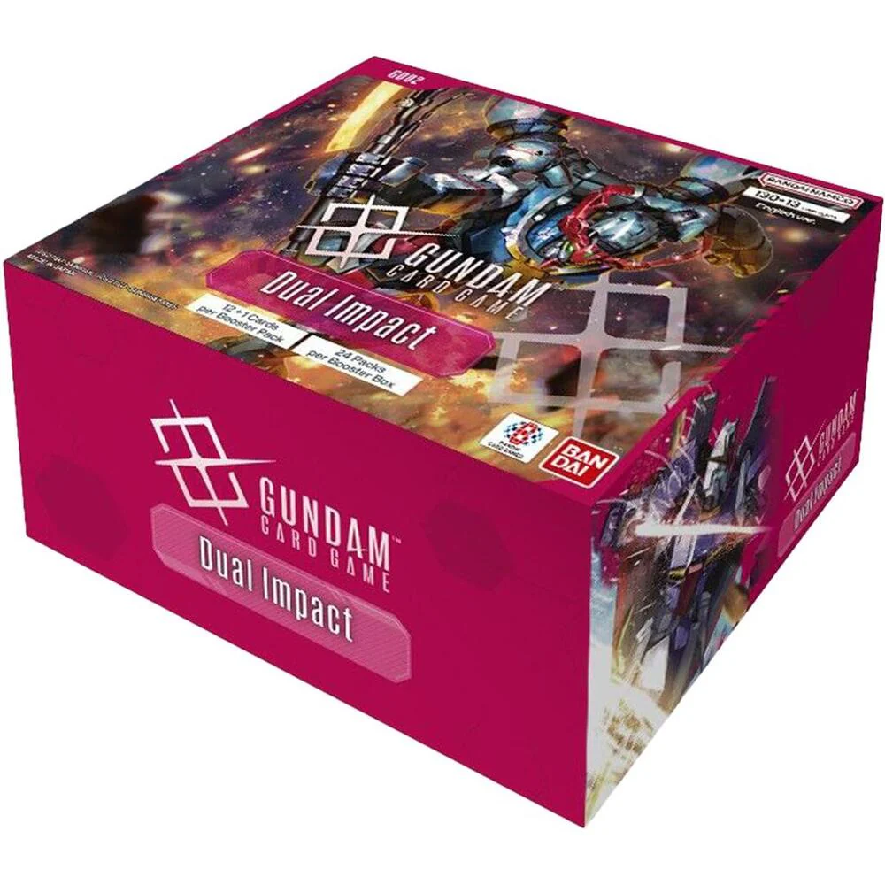 Bandai Gundam Card Game Booster Box - Dual Impact (GD02)