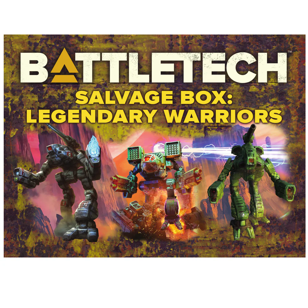BattleTech: Salvage Blind Box  - Legendary Warriors