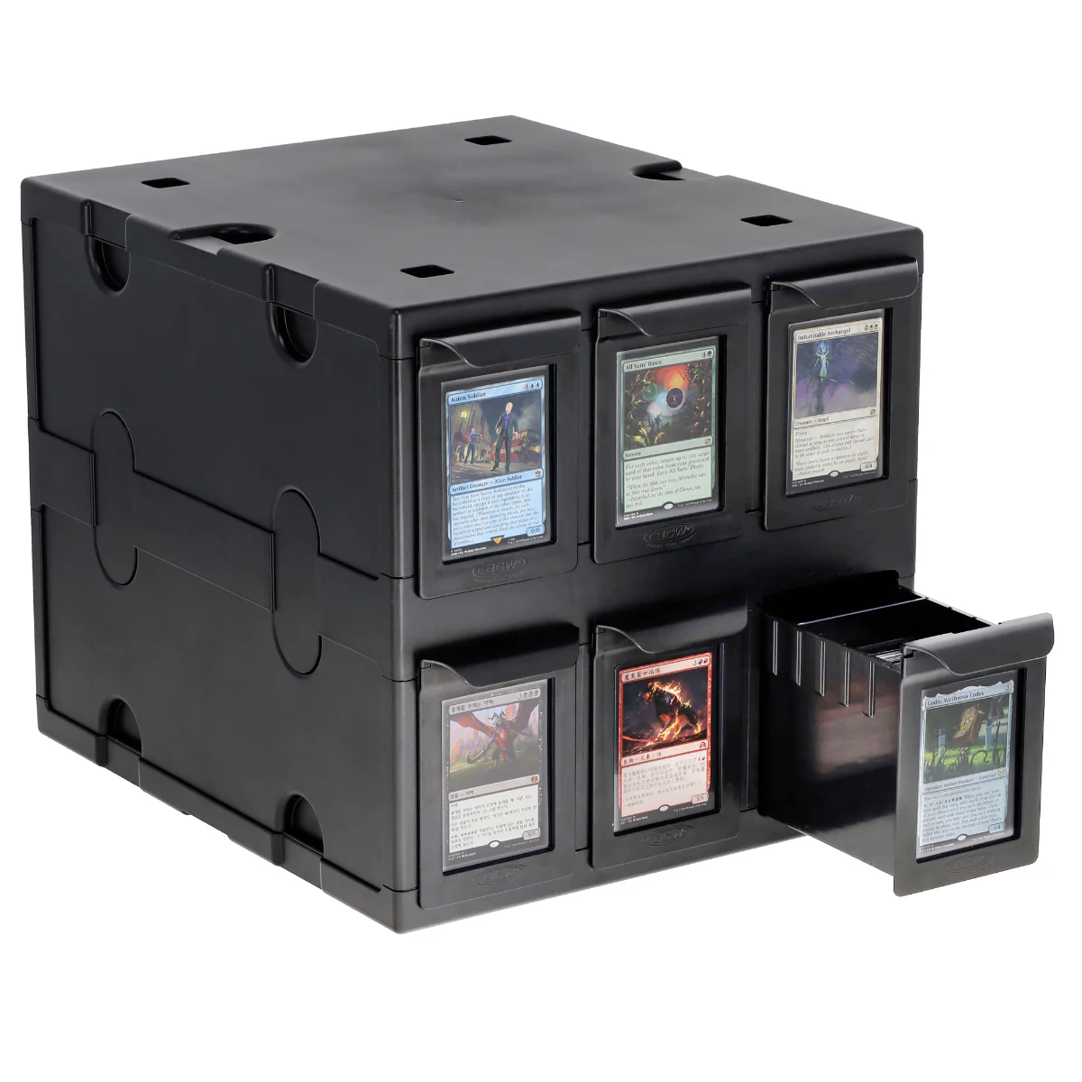 BCW: Card Catalog - 6 Drawers (Black)