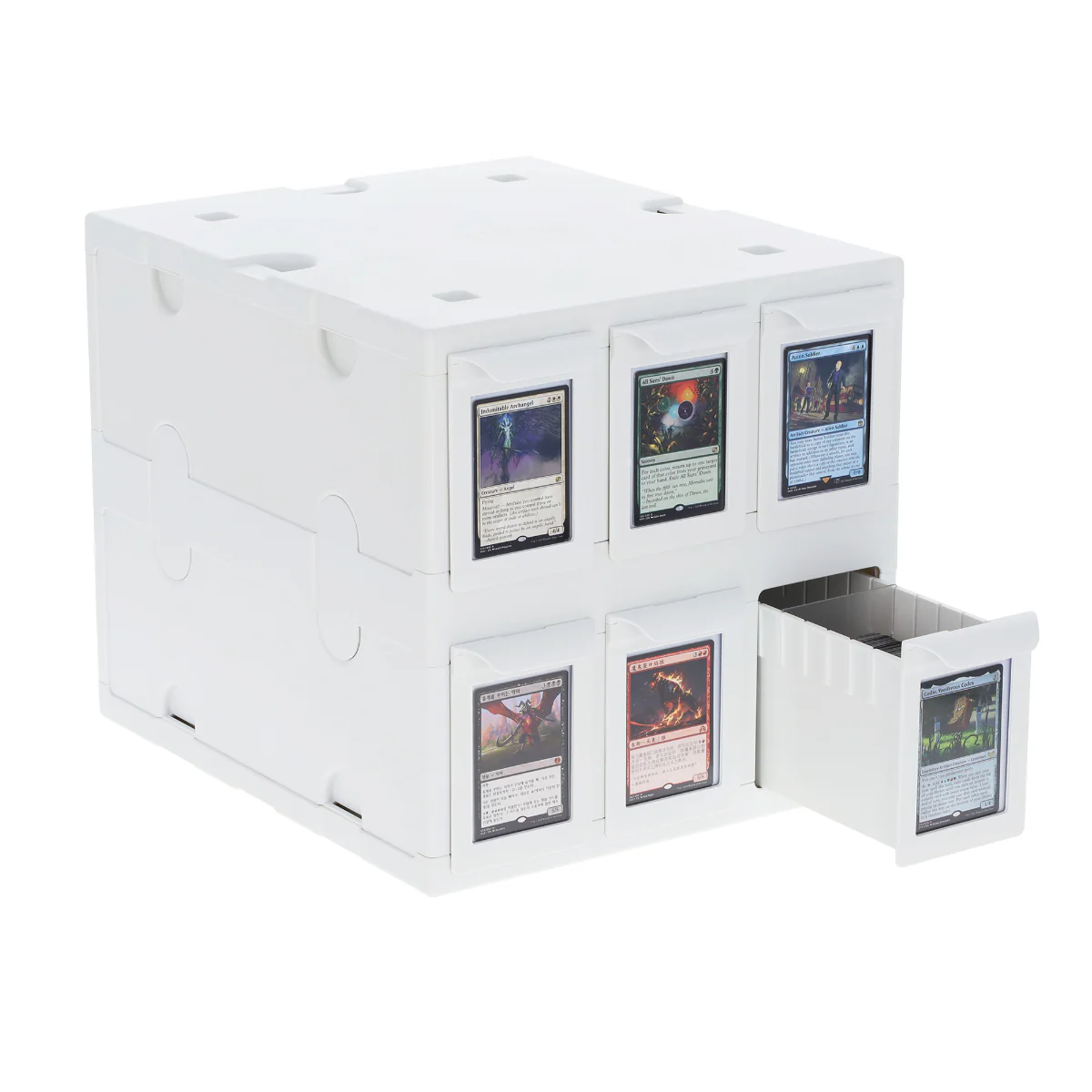 BCW: Card Catalog - 6 Drawers (White)