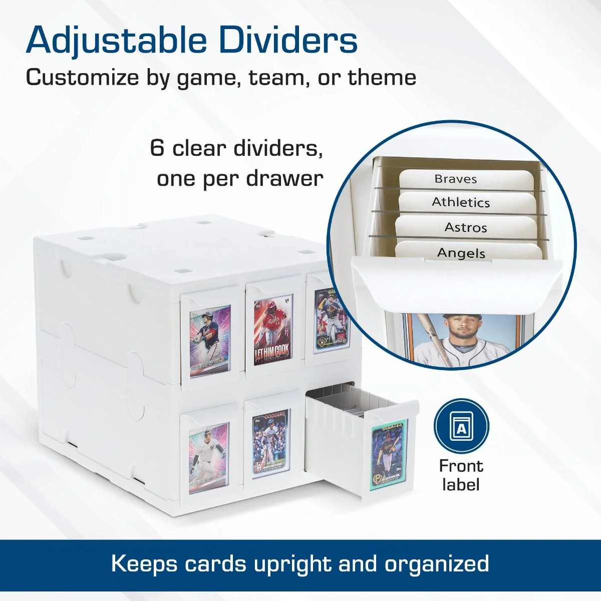 BCW: Card Catalog - 6 Drawers (White) - Image 4