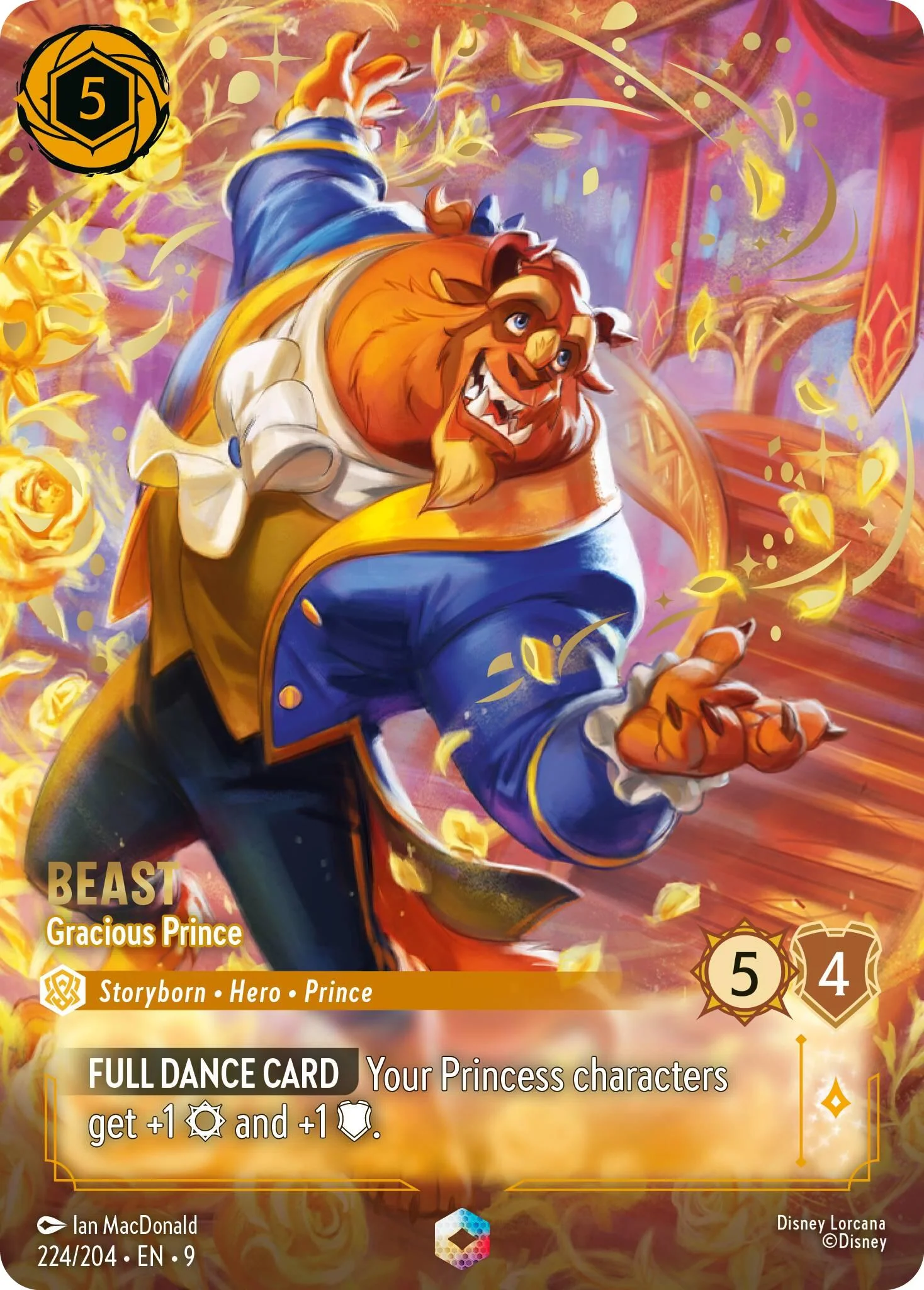 Beast - Gracious Prince (Enchanted) (224/204) [Fabled]