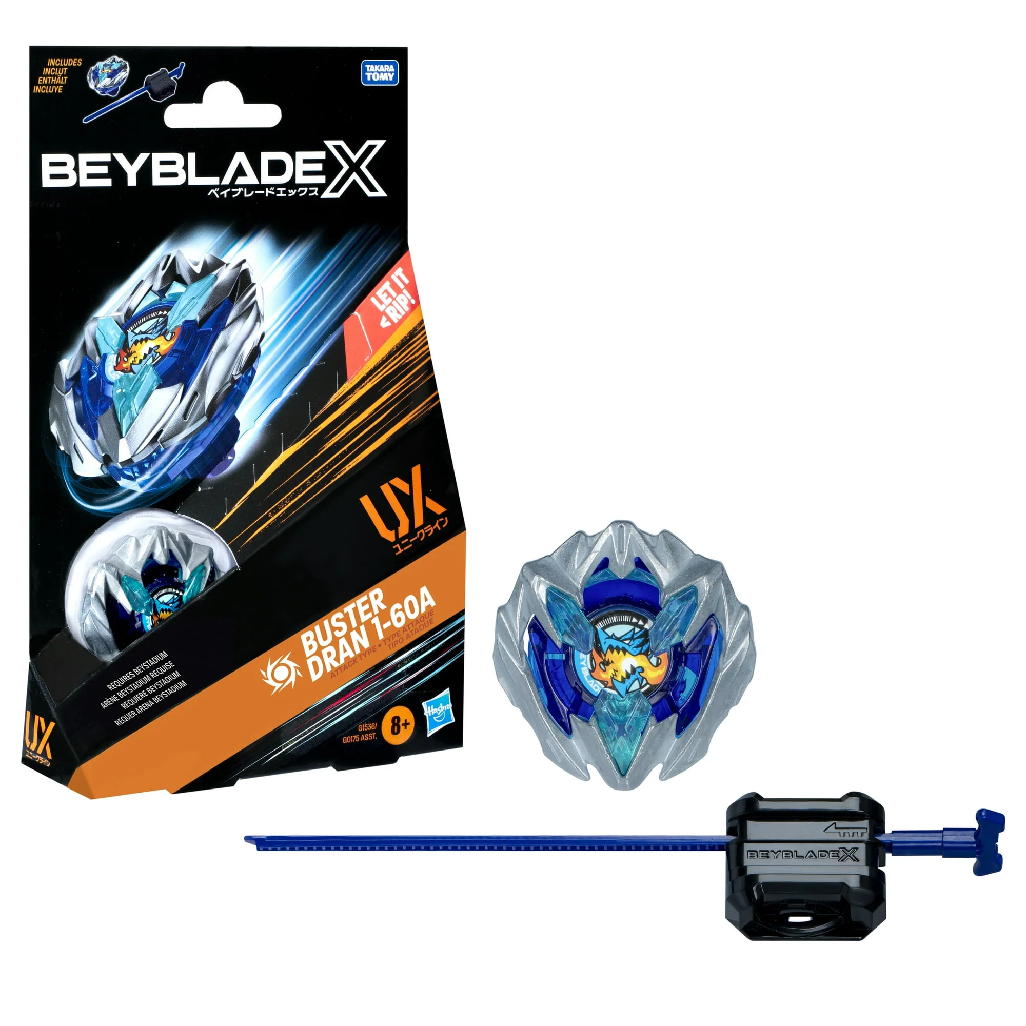 Beyblade UX: Buster Dran 1-60A Beyblade X Starter
