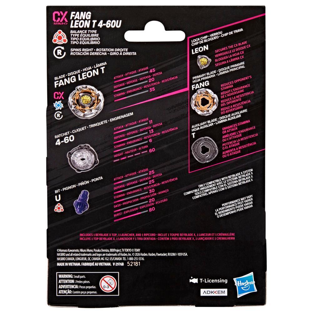 Beyblade X: Fang Leon T 4-60U - Image 2
