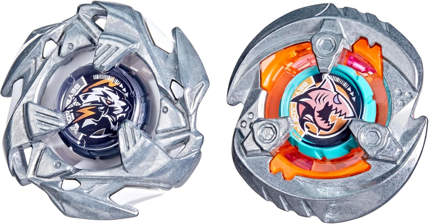 Beyblade X: Gill Shark 4-70O BX & Pearl Tiger 3-60U BX Dual Pack Set - Image 3