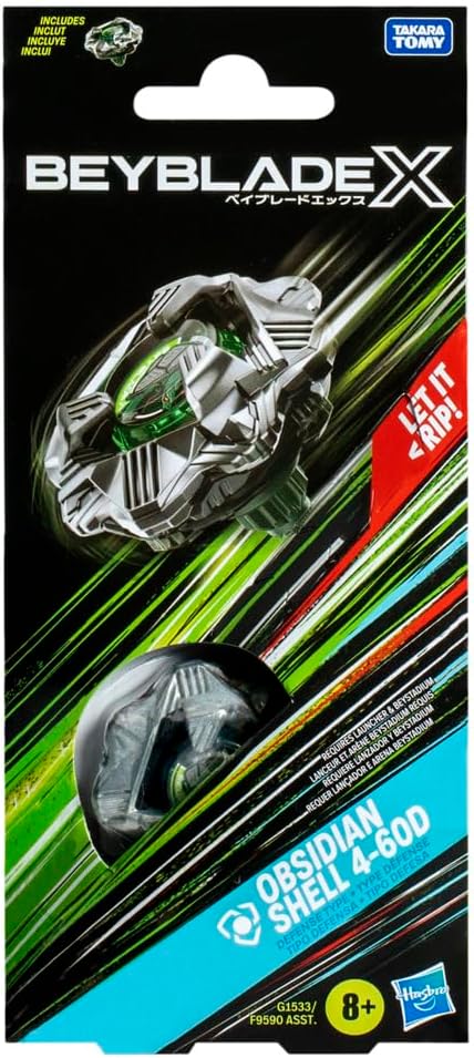 Beyblade X: Obsidian Shell 4-60D