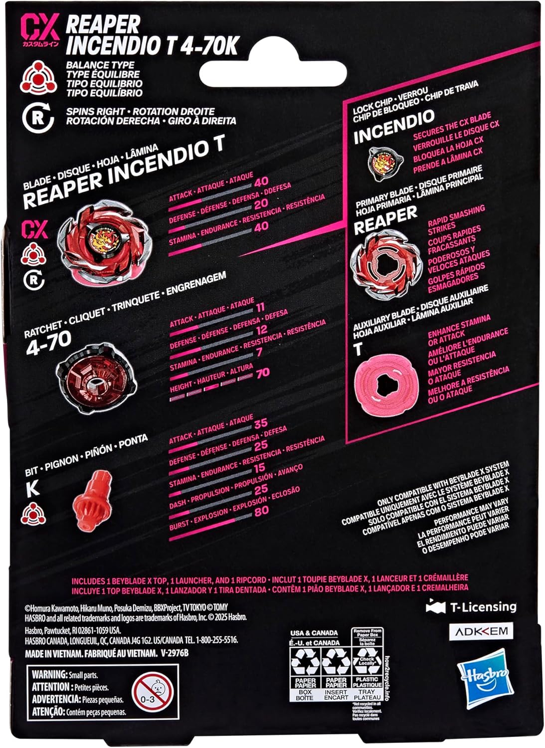 Beyblade X: Reaper Incendio T 4-70K - Image 2