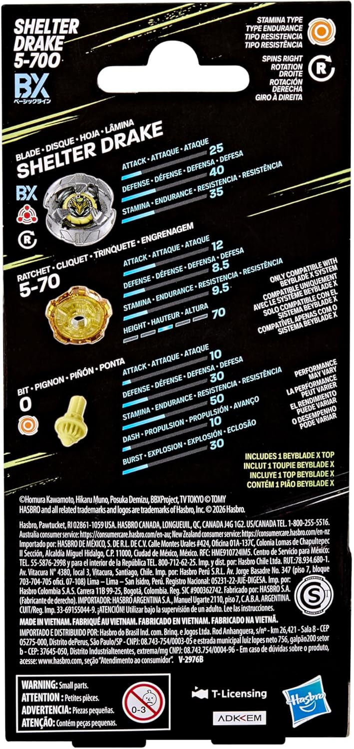 Beyblade X: Shelter Drake 5-70O - Image 2