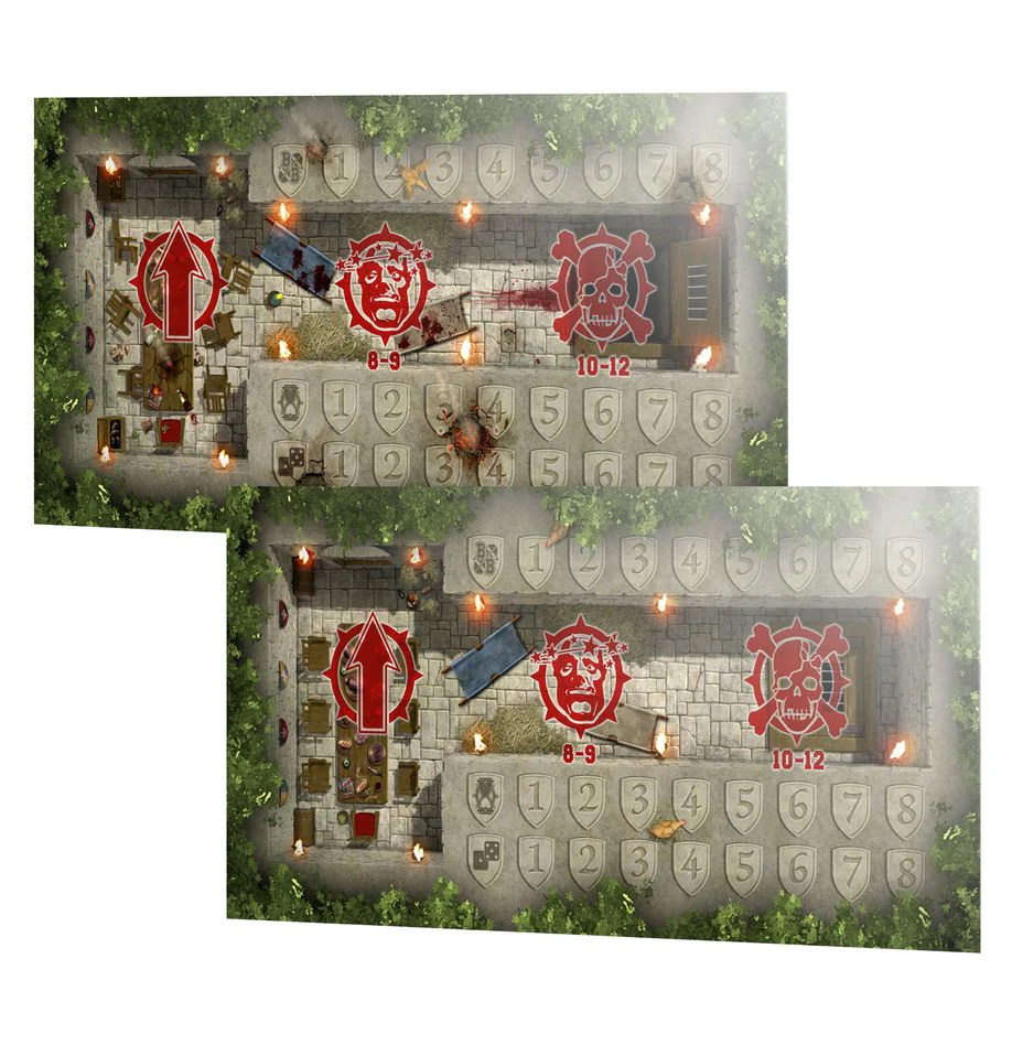 Blood Bowl: Bretonnian Team Pitch & Dugouts - Image 4
