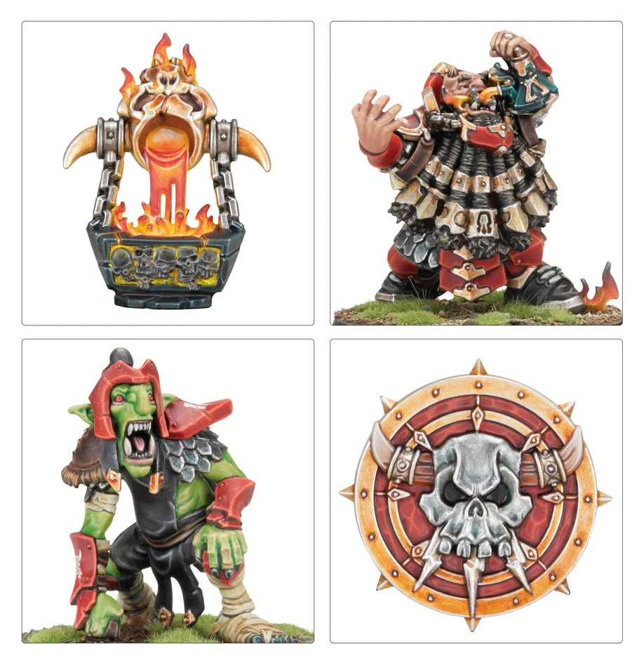 Blood Bowl: Chaos Dwarf Team - Zharr-Naggrund Ziggurats - Image 8