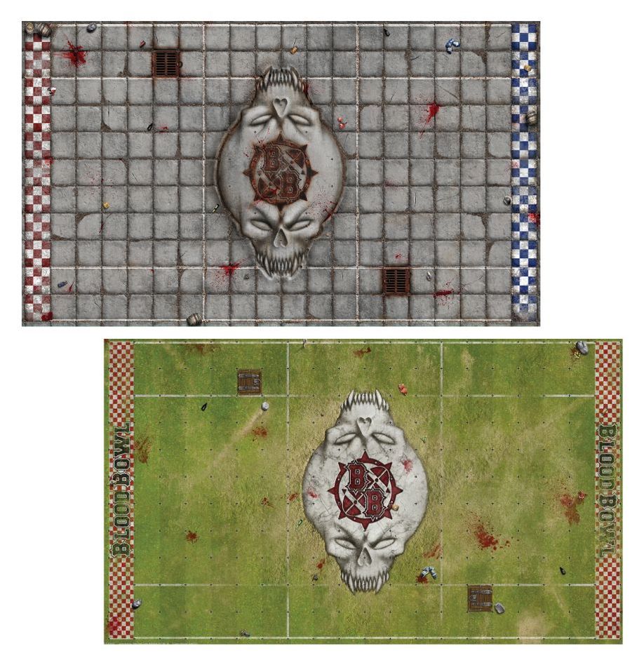 Blood Bowl: Sevens Pitch - Double-Sided Pitch and Dugouts for Blood Bowl Sevens - Image 3