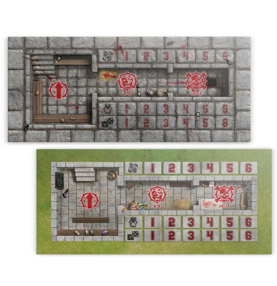 Blood Bowl: Sevens Pitch - Double-Sided Pitch and Dugouts for Blood Bowl Sevens - Image 4
