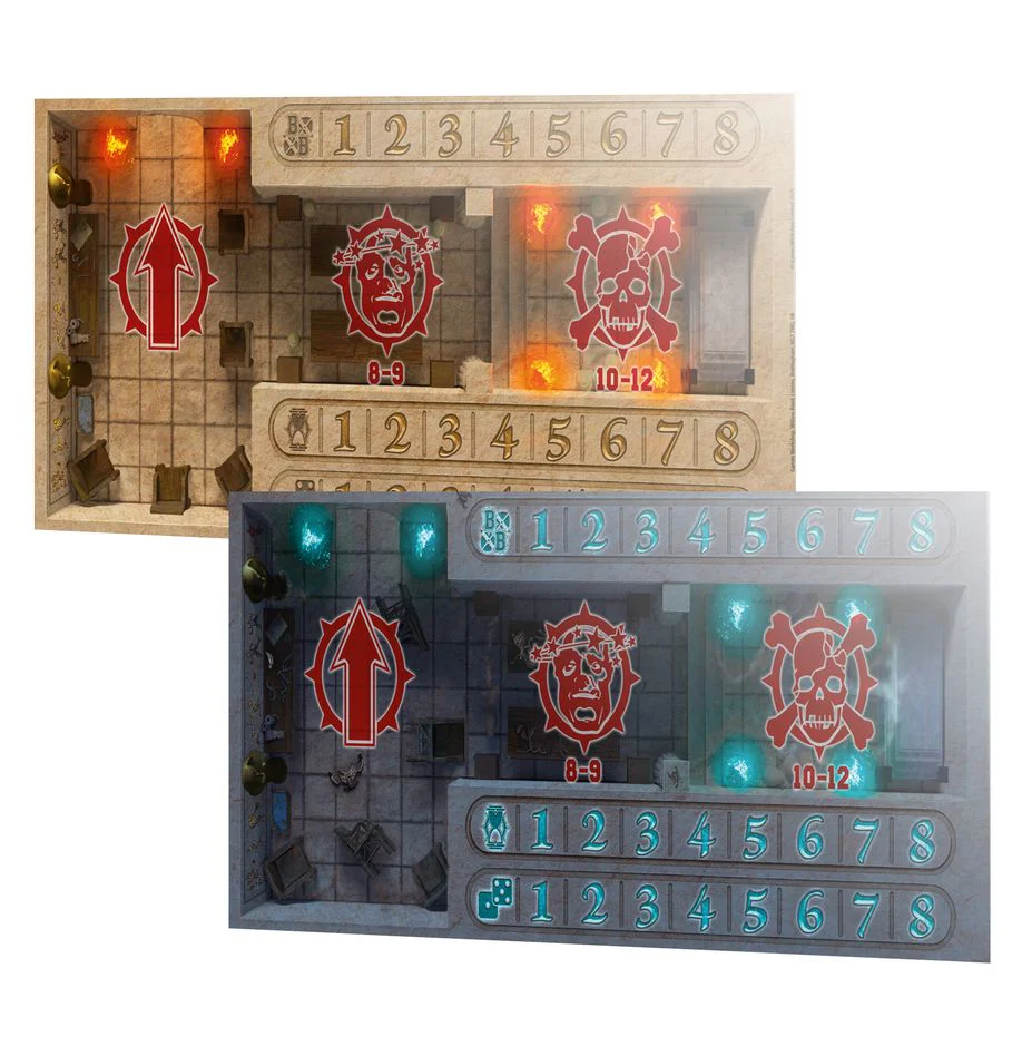 Blood Bowl: Tomb Kings - Double-Sided Team Pitch & Dugouts - Image 4
