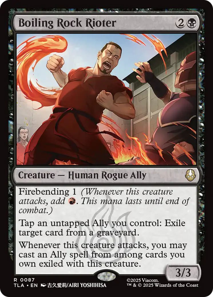 Boiling Rock Rioter [Avatar: The Last Airbender]
