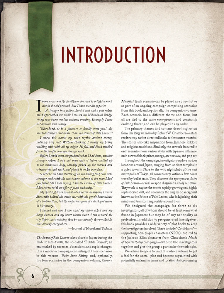 Call of Cthulhu: The Sutra of Pale Leaves - Twin Suns Rising - Image 4