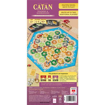 Catan: Traders & Barbarians - 5-6 Player Expansion (6th Edition) - Image 2