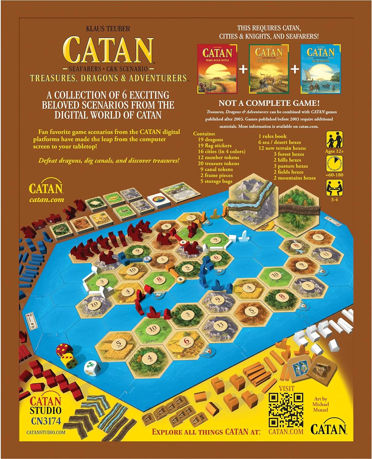 Catan: Treasures, Dragons, & Adventurers - Image 2