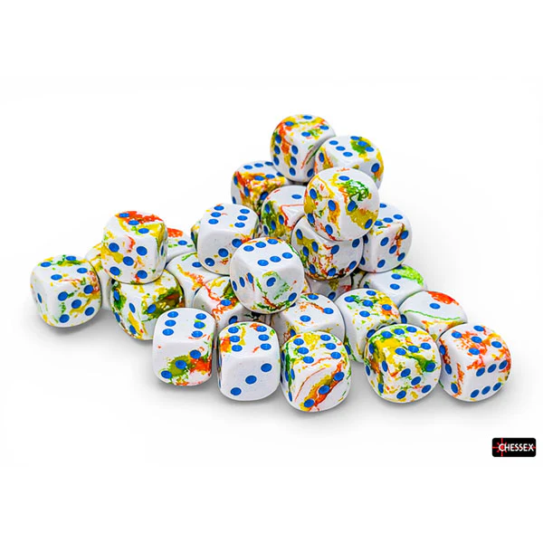 Chessex: Brush Dice - Breezy 12mm d6 Dice Block (CHX24809) - Image 2