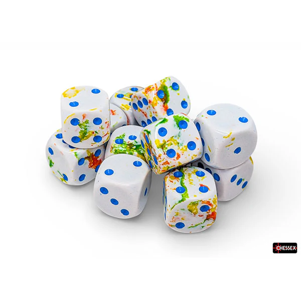 Chessex: Brush Dice - Breezy 16mm d6 Dice Block (CHX24609) - Image 2