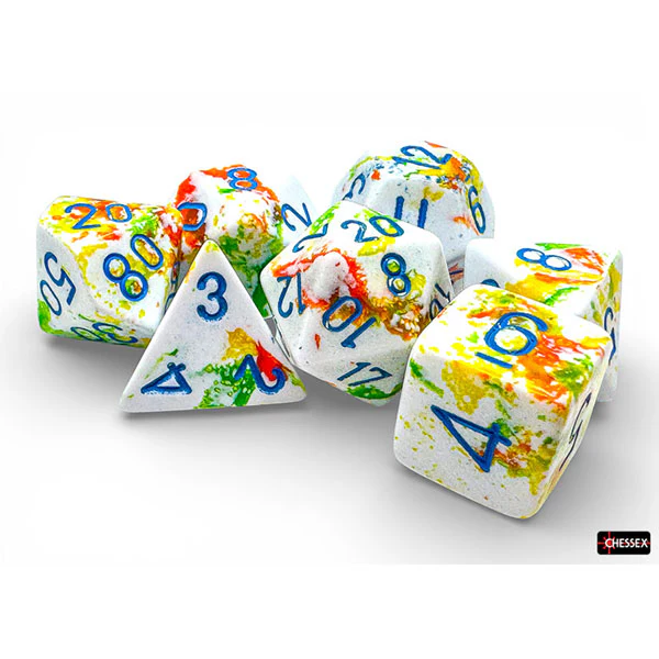 Chessex: Brush Dice - Breezy 7-Die Set (CHX24409) - Image 2