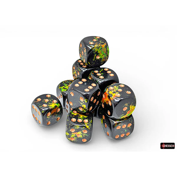 Chessex: Brush Dice - Deep Forest 16mm d6 Dice Block (CHX24605) - Image 2