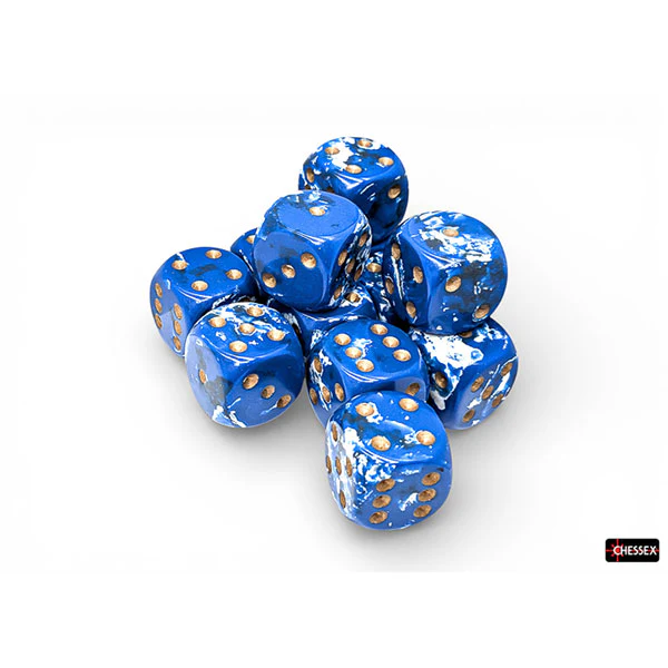 Chessex: Brush Dice - Wavebreak 16mm d6 Dice Block (CHX 24606) - Image 2