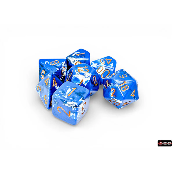 Chessex: Brush Dice - Wavebreak 7 Die Set (CHX 24406) - Image 2