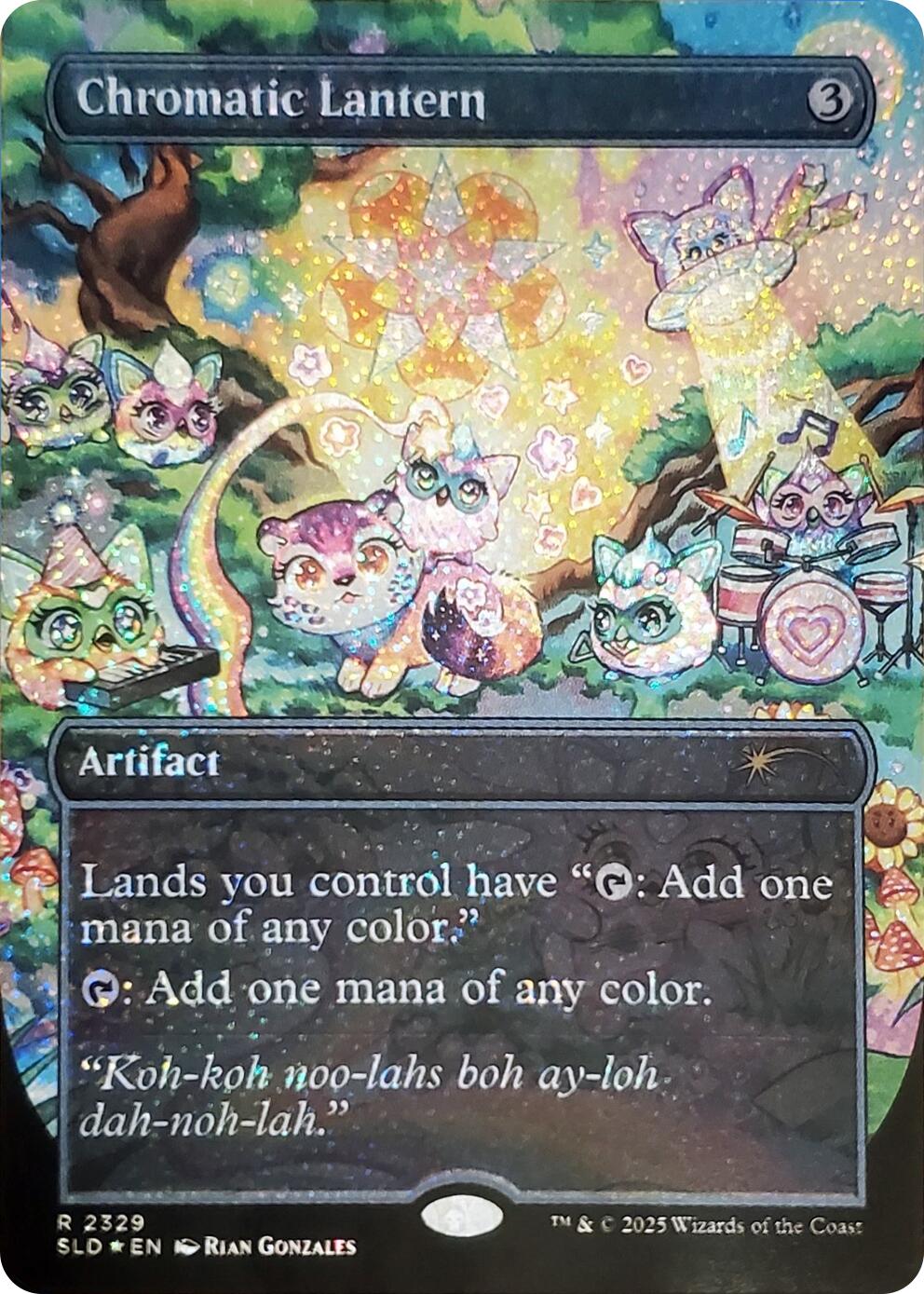 Chromatic Lantern (2329) (Confetti Foil) [Secret Lair Drop Series]