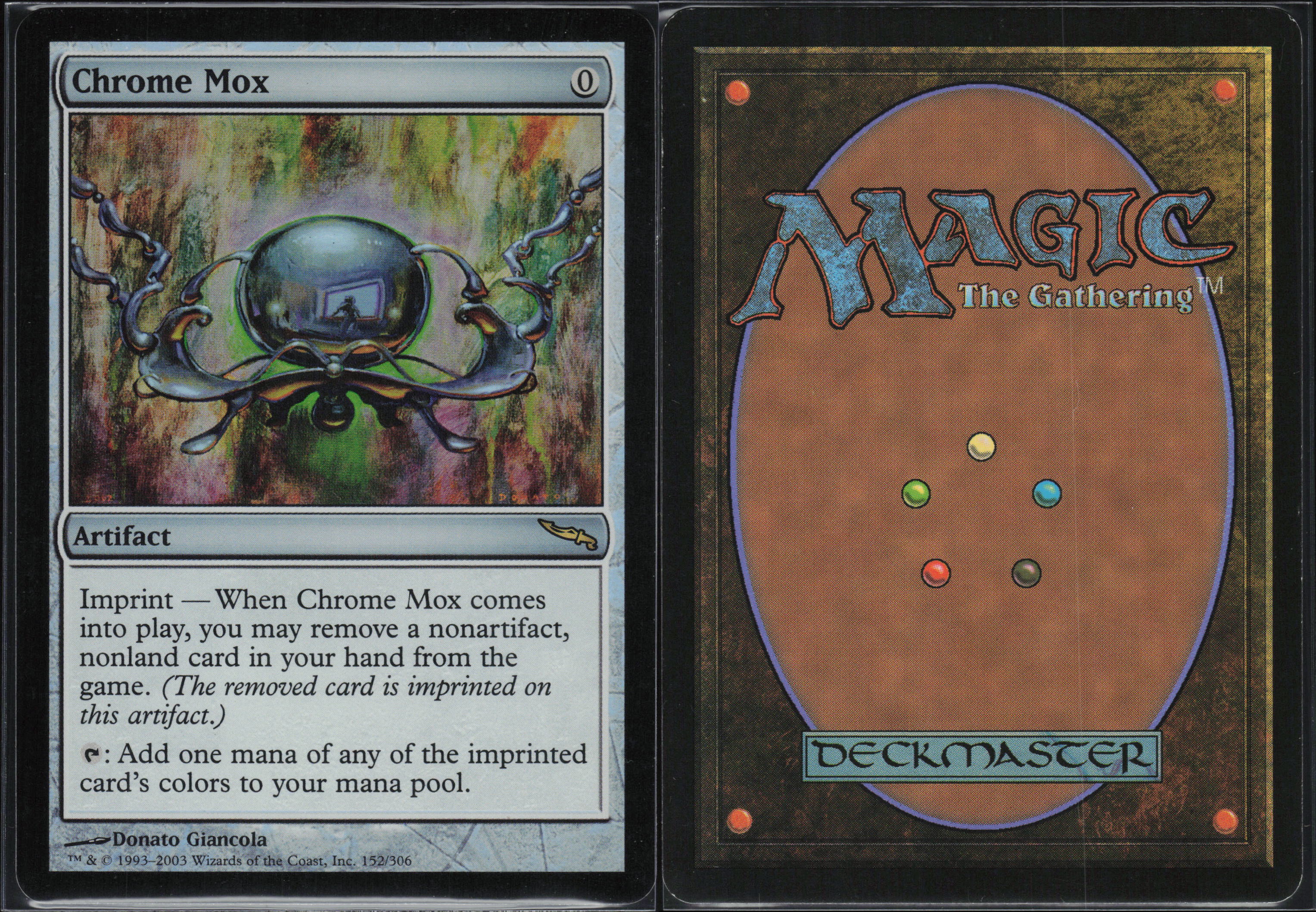 Chrome Mox [Mirrodin] (MIRCM1A)