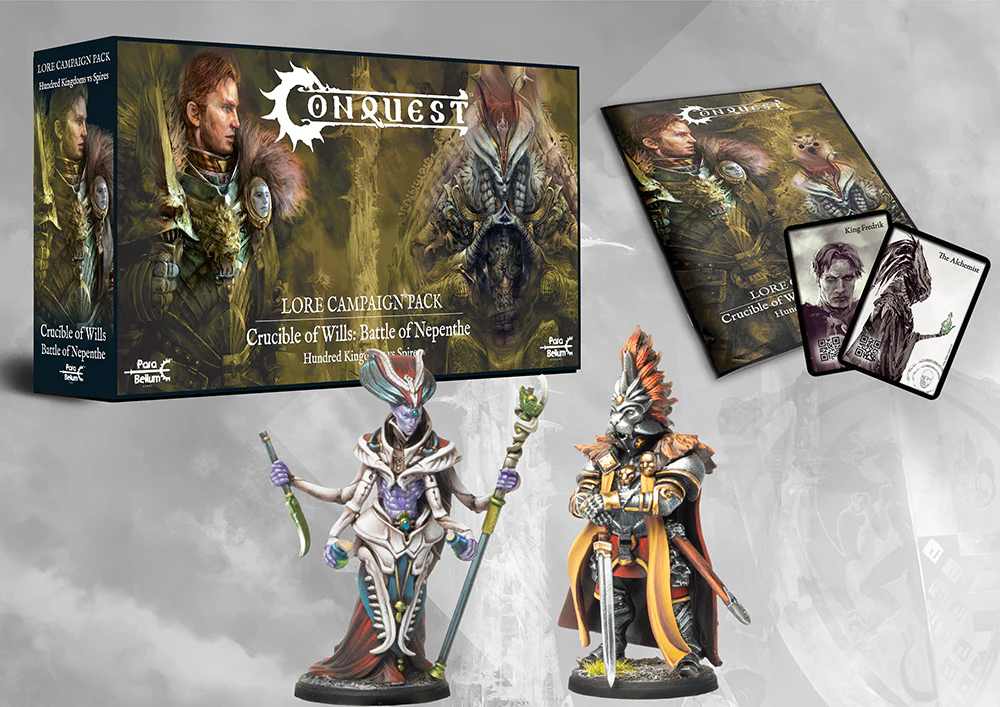 Conquest: Lore Campaign Pack Crucible of Wills - Battle of Nepenthe (Hundred Kingdoms vs Spires)
