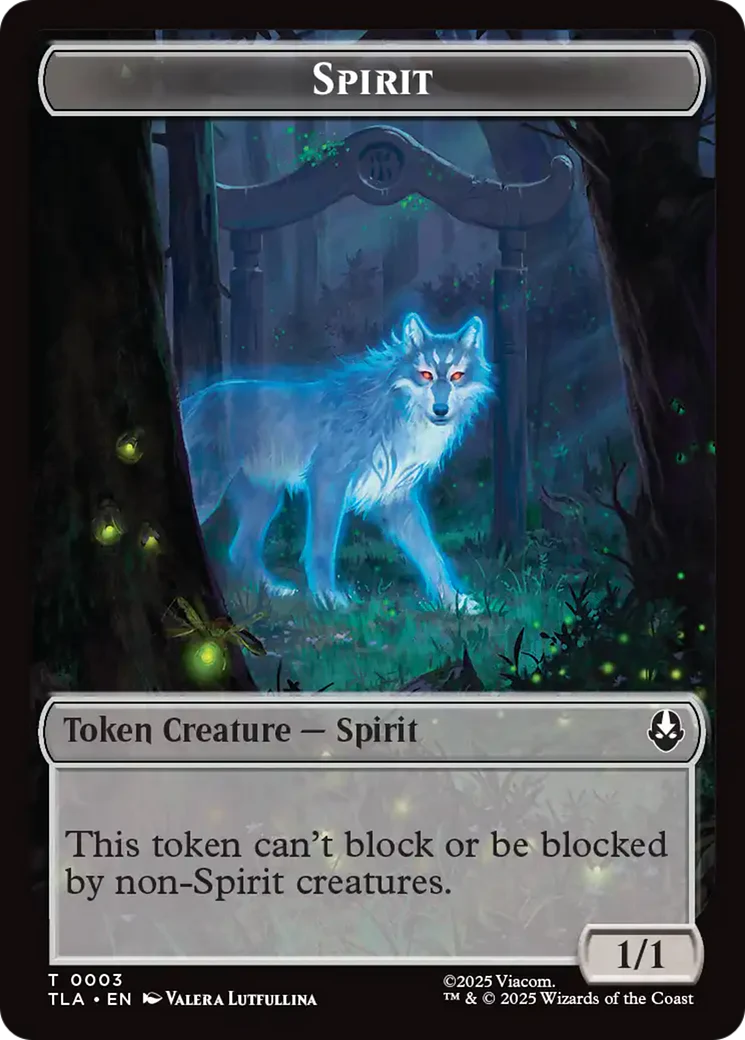 Copy (0001) // Spirit Double-Sided Token [Avatar: The Last Airbender Tokens] - Image 2