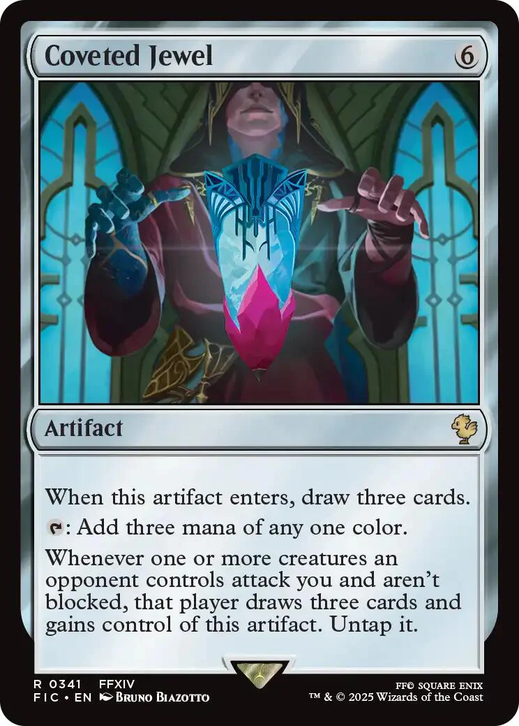 Coveted Jewel (Surge Foil) [FINAL FANTASY Commander]