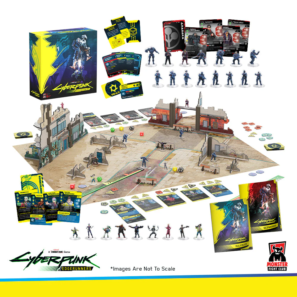 Cyberpunk Edgerunners: Combat Zone - 2 Player Starter - Image 2