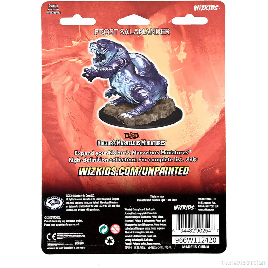 D&D Nolzur's Marvelous Miniatures: Frost Salamander (Wave 14) - Image 2