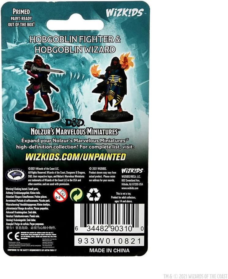 D&D Nolzur's Marvelous Miniatures: Hobgoblin Male and Female (Wave 15) - Image 2