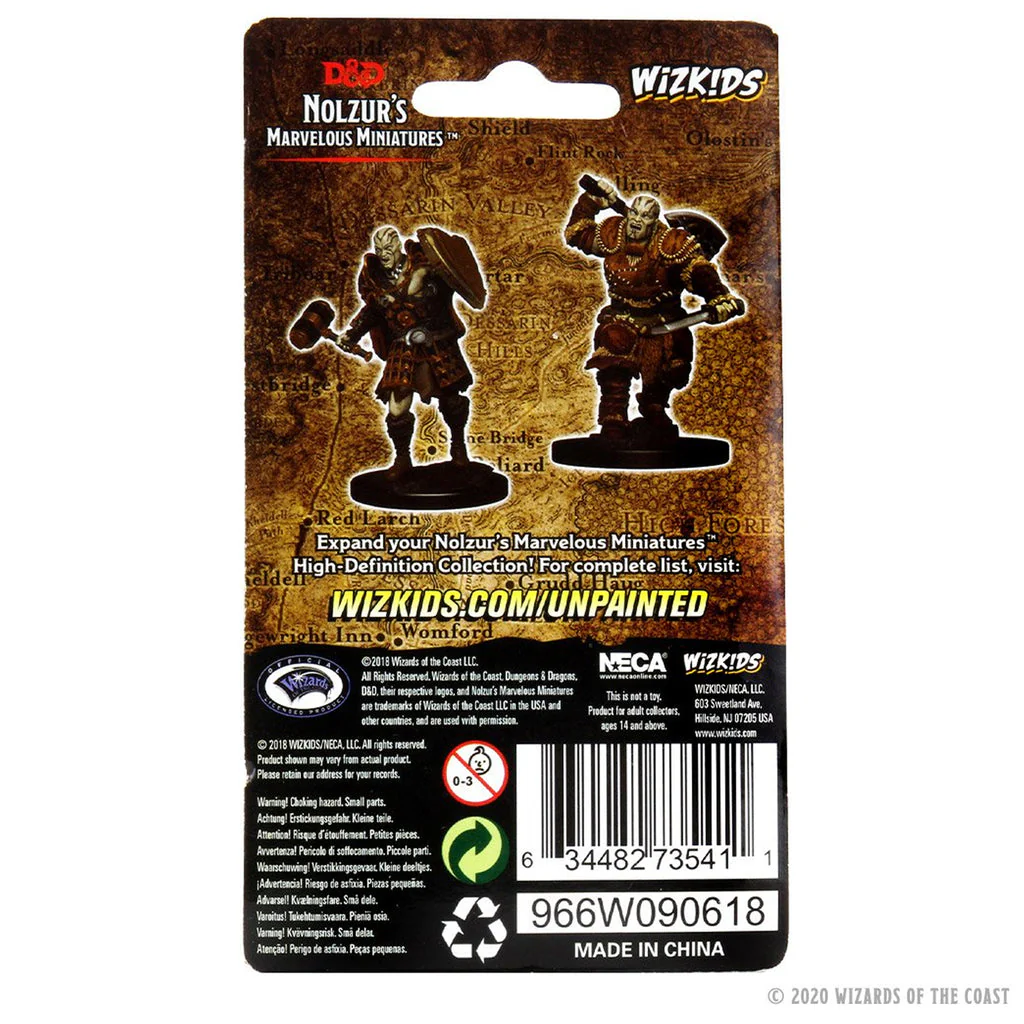 D&D Nolzur's Marvelous Miniatures: Male Goliath Fighter (Wave 7) - Image 2